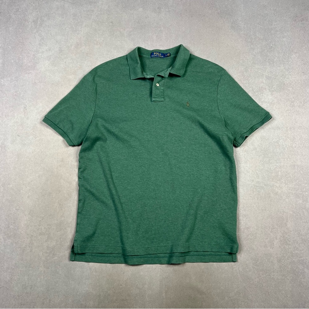 Ralph Lauren Green Short Sleeve Polo Shirt - Picture 2 of 4